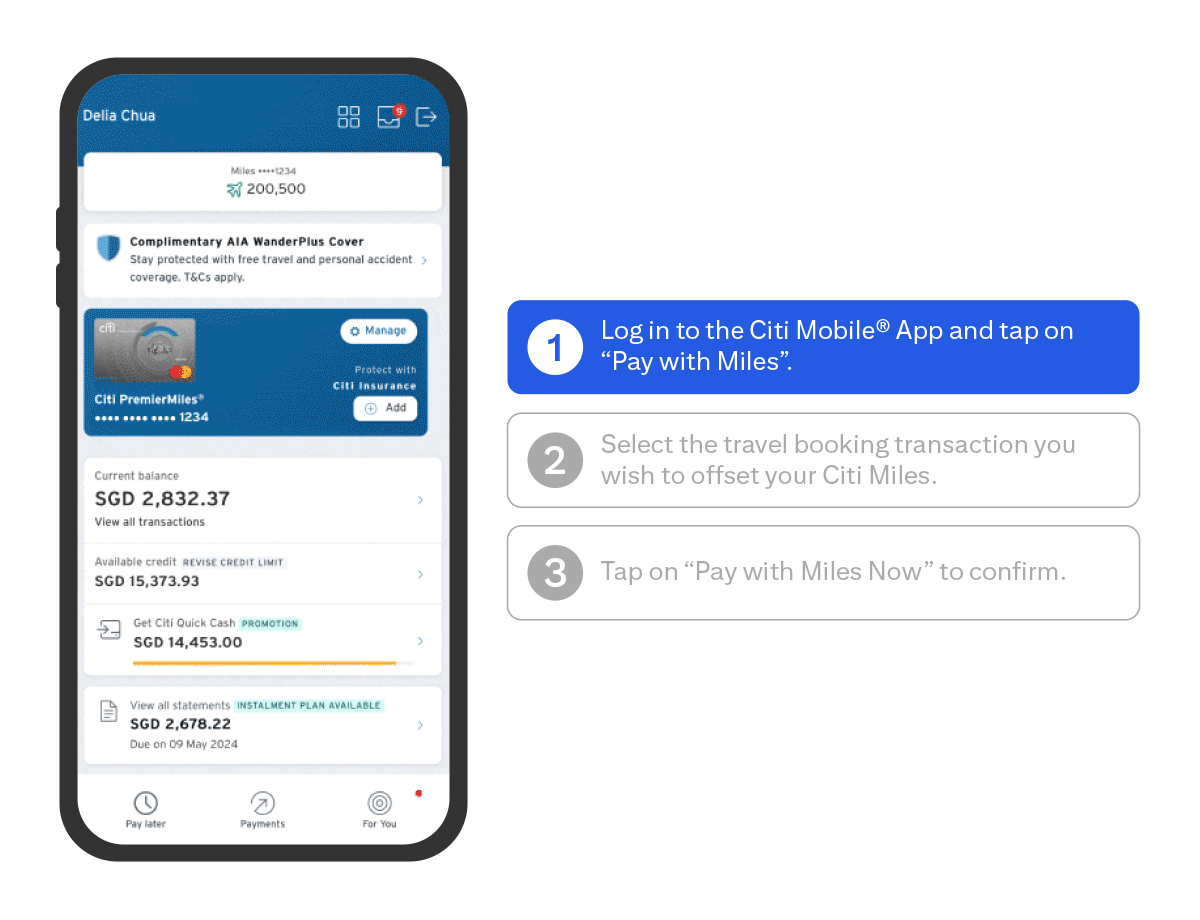 Travel Pay Miles