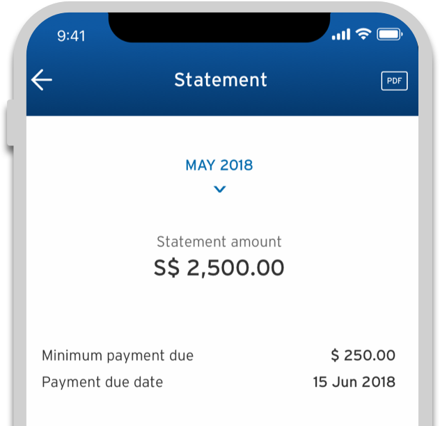Get your Card eStatement on the Citi Mobile App