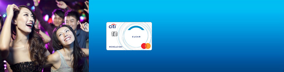 Citi Clear.The card for tertiary students.